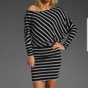 BCBC Stripe Long Sleeve Dress